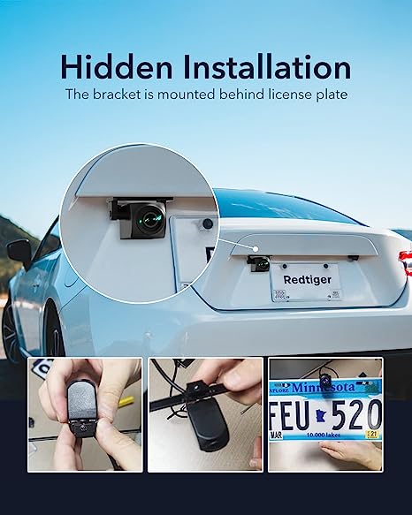 Redtiger Outside Waterproof 1080P Back Up Rear Camera - Image 5