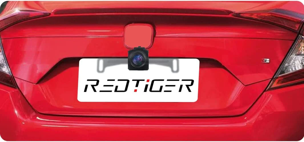 Redtiger Dash Cam Reverse Rear Camera License Plate Bracket - Image 4