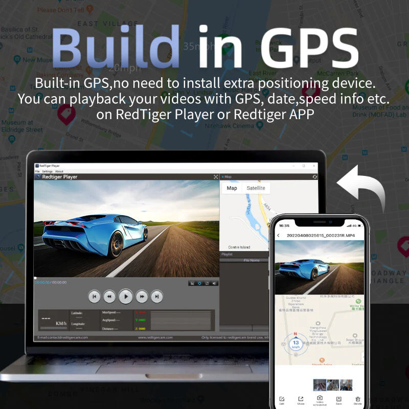 Redtiger F7N 4K Dual Dash Cam - Image 6