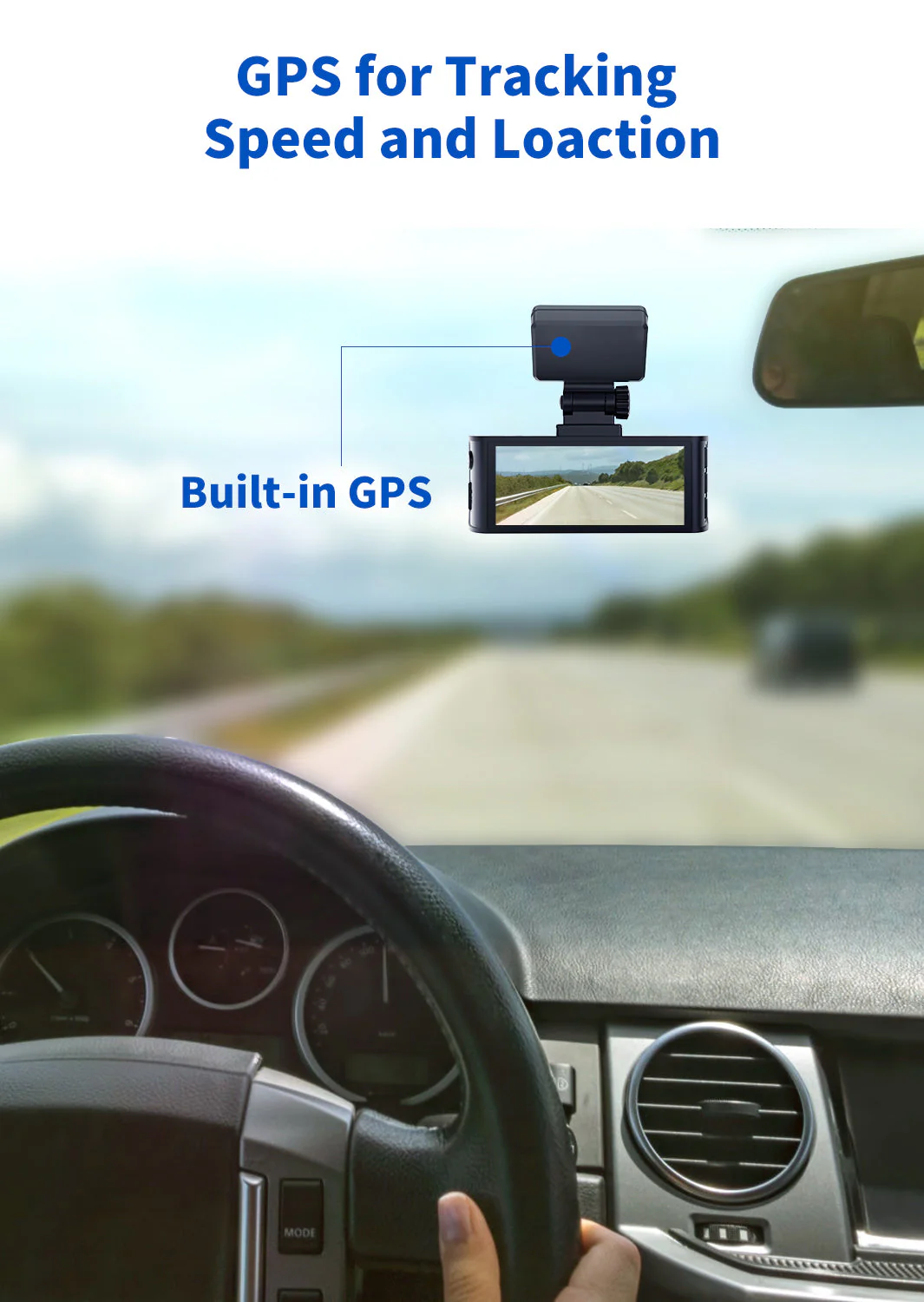 Redtiger F7N/F17 Dash Cam 3M Mount with GPS Module - Image 5