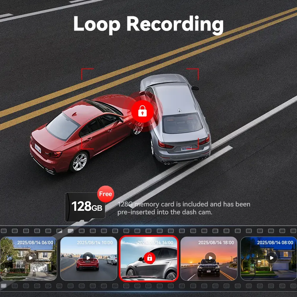 Redtiger F7NP 4K Front Rear Dash Cam - Image 8